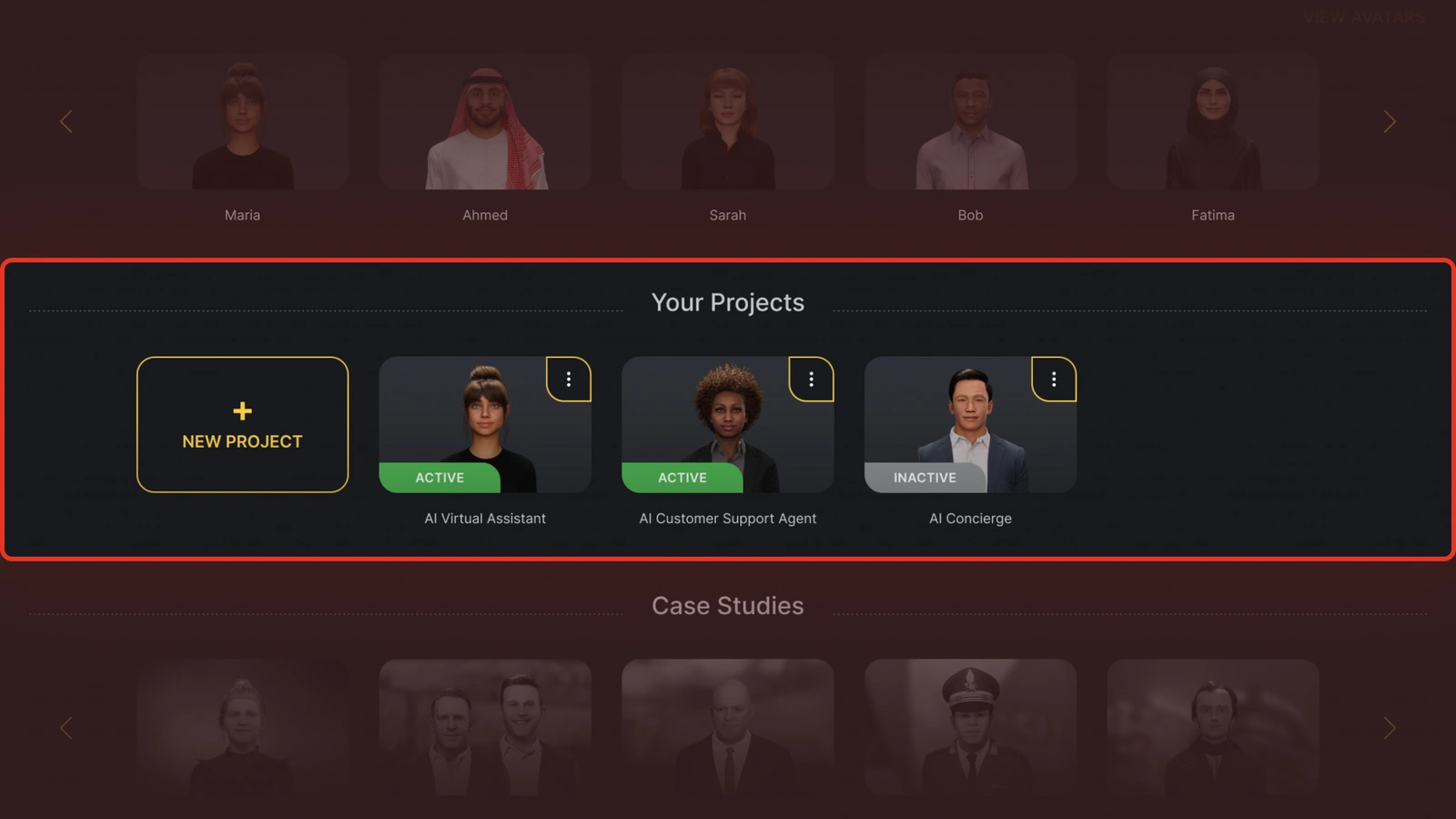 List of AI Avatar Projects