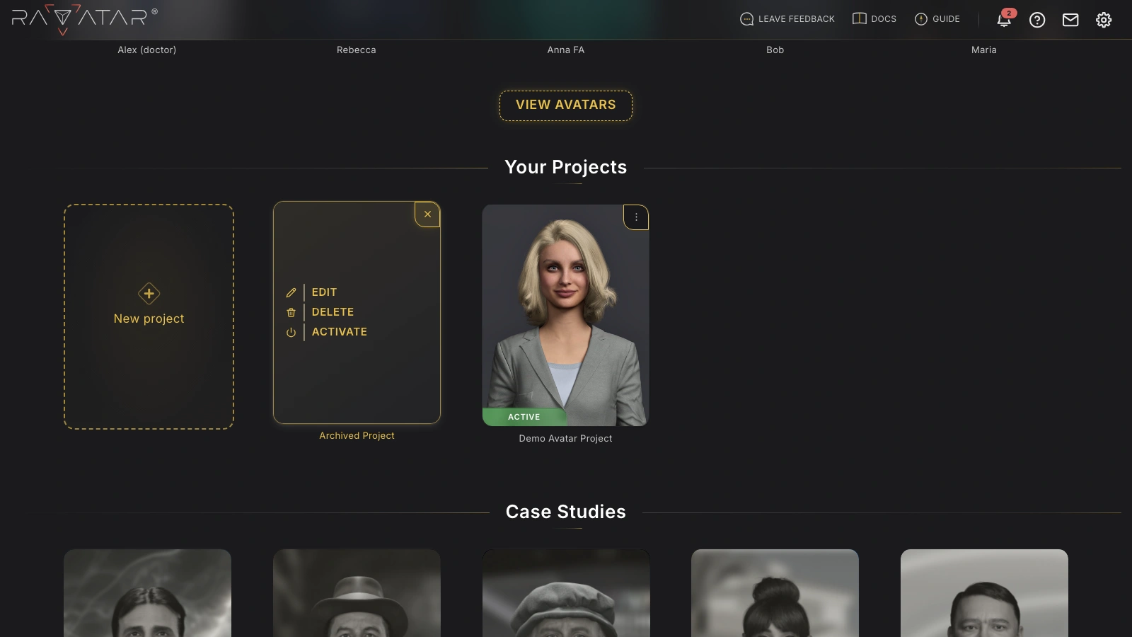 Genesis Studio reactivate AI avatar project subscription with auto renew