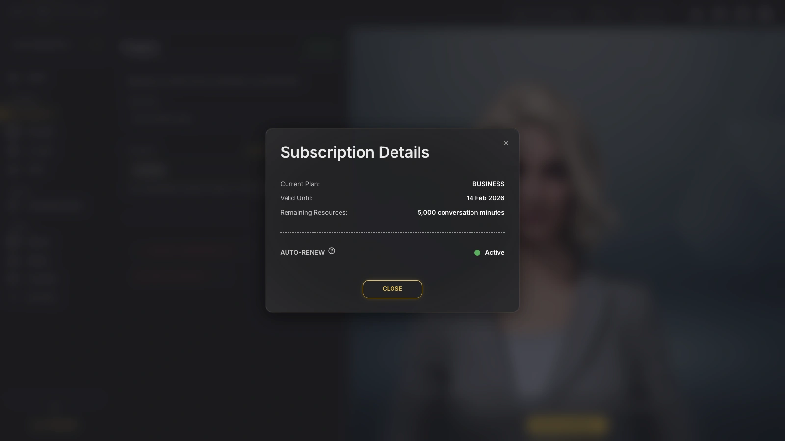 Subscription Plan Available Resources