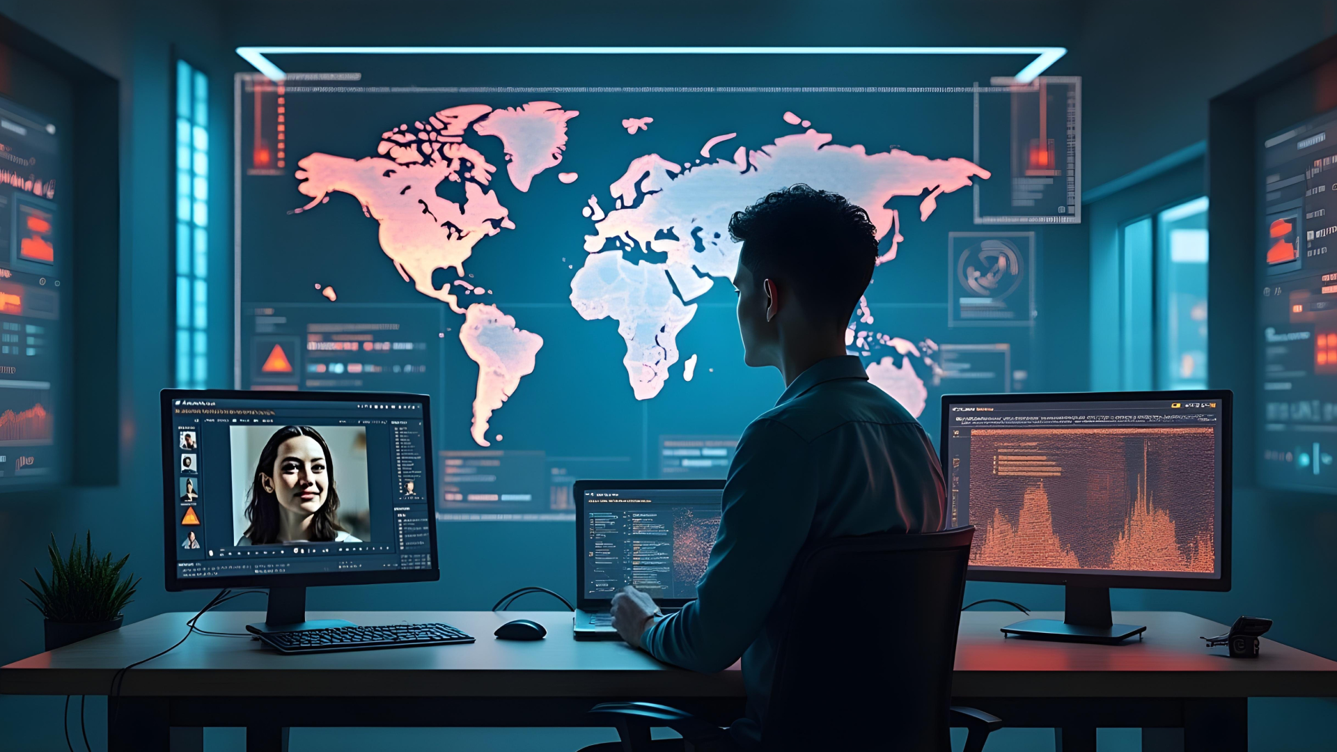 ai-powered digital workforce employees maintaining infrastructure in enterprise IT systems