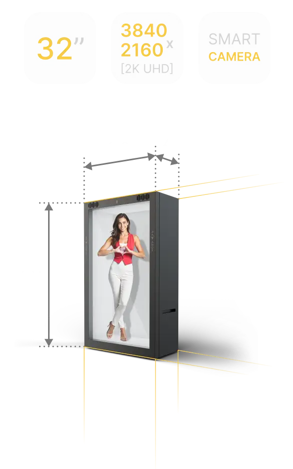 holobox S compact portable holographic display for breakout areas and partner booths at conference venues