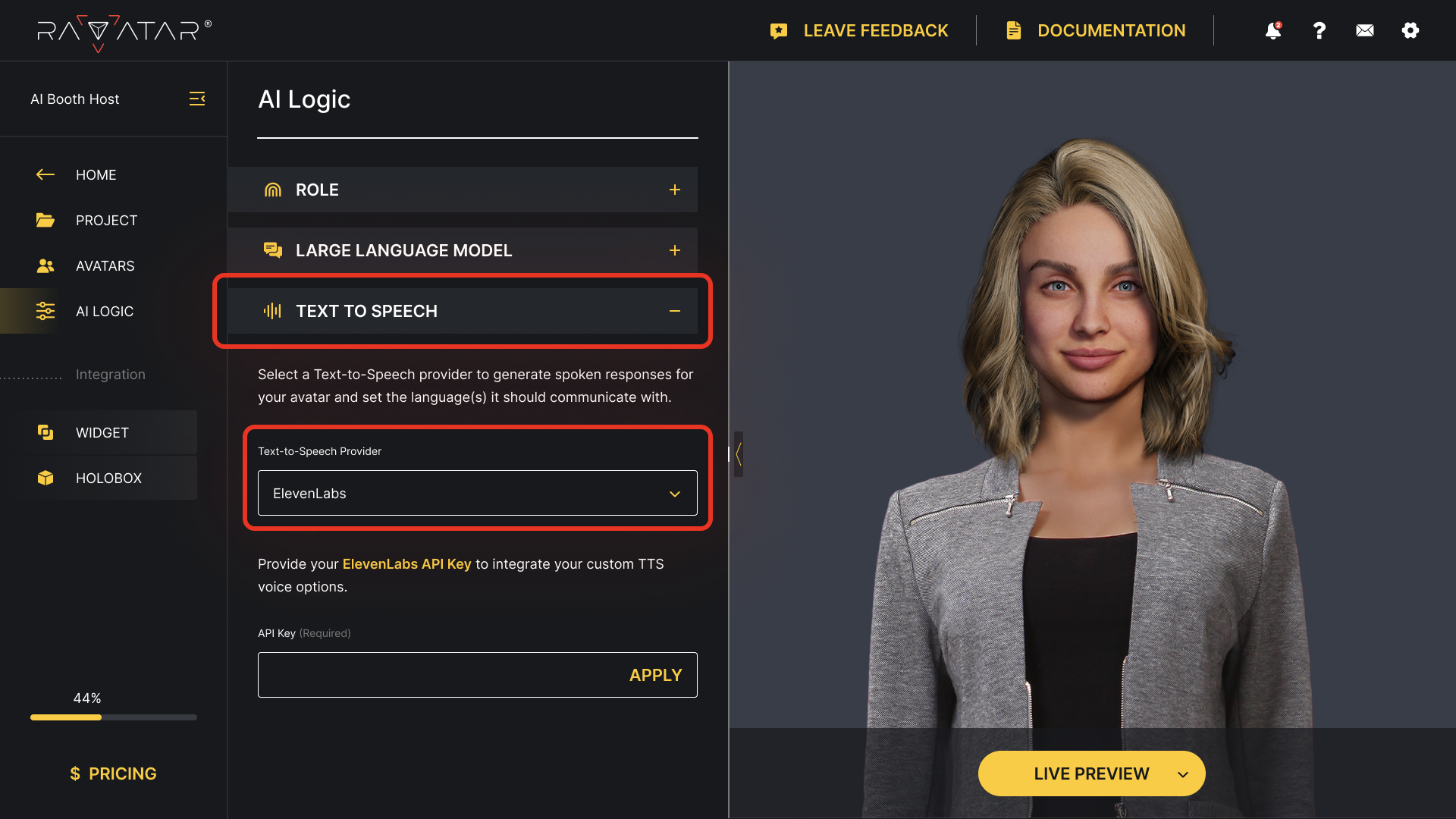 multilingual holgoraphic ai avatars to expand reach at ai expos and trade shows