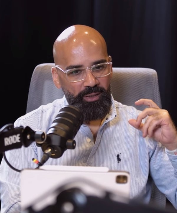 zaid ghattas amd gm about holographic ai presentation of his digital twin use case at ai event