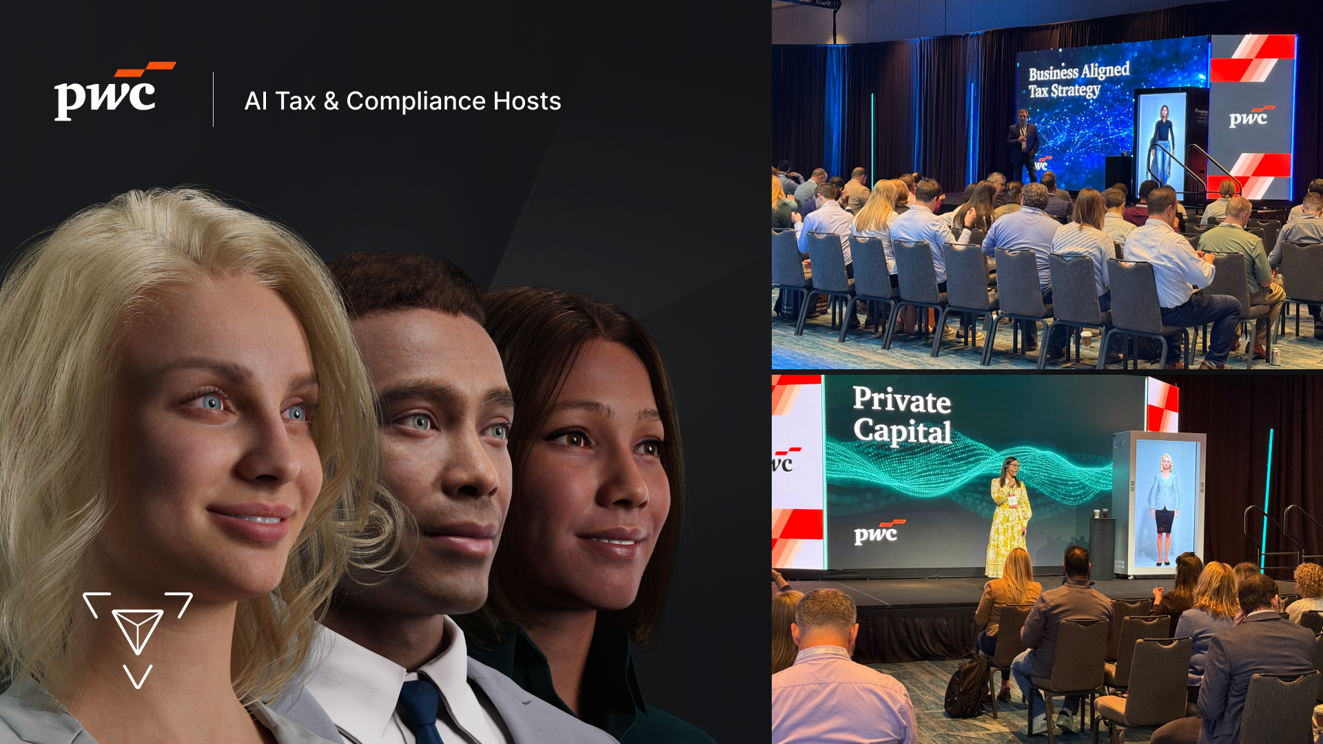 pwc ai investment interactive ai avatars for live compliance training at pwc tax leadership conference