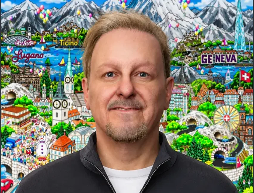 Charles Fazzino AI Hologram